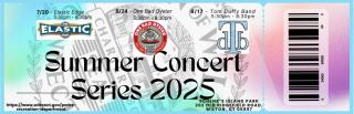Summer concert series flyer